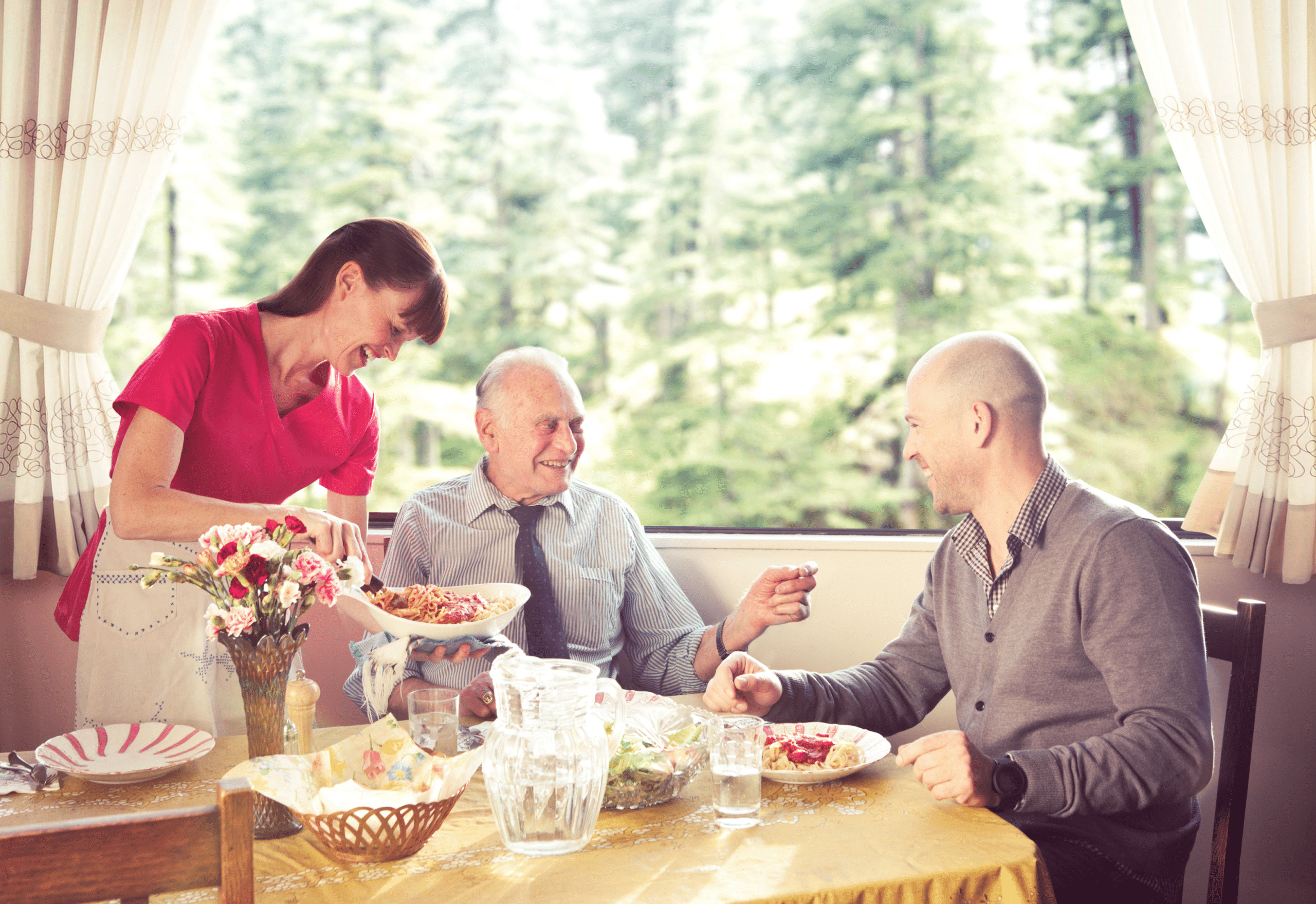 Nurse Next Door client with family